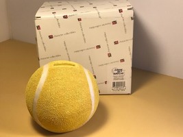 Character Collectibles Tennis Ball Bank Game Set Match Yellow Us Open Nib New - £9.48 GBP