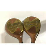 Vintage Bob Toski Macgregor Golf Clubs 3 and 4 Wood - £34.83 GBP