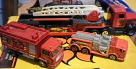 Fire Engines - Set of Three  Trucks (Cars) - $10.00