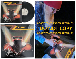 Billy Gibbons signed ZZ Top Eliminator album COA proof autographed vinyl record - £370.20 GBP