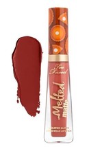 Too Faced Melted Matte Liquid Lipstick - Pumpkin Spice - Full Size New I... - $22.50