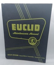 Euclid S-18 TS-24 Scraper Rear Dump 27 29 Ldt 31 Maintenance Service Manual - £15.56 GBP