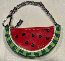 Coach Various Fruit Coin Purse Wallet Key Case Handbag Charm Wristlet Chain NWT - £62.12 GBP