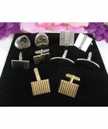 Lot of 5 Vintage CUFFLINKS Sarah Coventry A Swank Silvertone Goldtone Cu... - $27.32 CAD