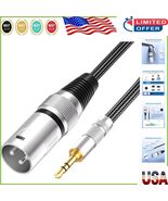 Premium 10ft 3.5mm to XLR Cable - Ideal for Recording &amp; Live Performances - $526.10 MXN