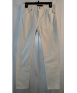 NEW WOMENS LUCKY BRAND &quot;SOFIA SKINNY&quot; 5 POCKET IVORY CORDUROY JEANS  S1Z... - $563.38 MXN