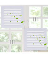 2 Pcs 6 X 6 Inch Aluminum Gable Vents Attic Vents Metal Gable Wall Shed ... - $307.21 MXN