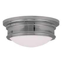 Livex Lighting 7342-05 Astor 2 Light Ceiling Mount, Chrome - $259.99