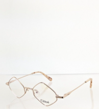 Brand New Authentic Chloe Eyeglasses CE 2158 780 46mm Gold 2158 Frame - £87.04 GBP