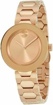 Movado Bold 3600387 Stainless Steel Rose Gold Analog Women&#39;s Watch - £213.33 GBP