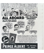 1938 Prince Albert Pipe Tobacco Advertisement Ol Judge Robbins Cartoon E... - $455.58 MXN