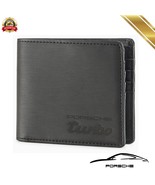 Porsche Legacy Bi-Fold Black Wallet - Puma Porsche Turbo - $62.99