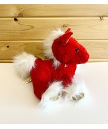 Vintage Dan Dee Red Pegasus Flying Horse 7 Inch Collector&#39;s Choice - $27.34 CAD