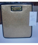 Betsey Johnson E-Reader Ipad Tablet Case Metallics Gold Sleeve BM92605 - $26.72