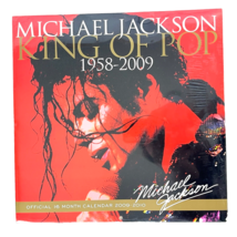 Michael Jackson King of Pop 2009-10 16 Month Calendar Portraits Danilo Licensed - £18.98 GBP