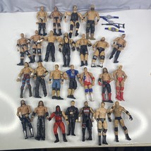 Lot x 25 Mattel Jakks 90s 2000s WWE Wrestling Figures Cena, McMahon, Kane, Flair - £132.55 GBP