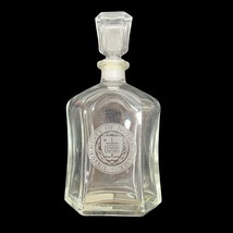 Notre Dame Fighting Irish Seal Crystal Whiskey Decanter Campus Etched En... - £57.78 GBP