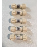 Five (5) CPVC 1/2 inch COMPRESSION Repair Couplers/Couplings ~ P600CTS12... - €17,46 EUR