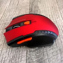 2.4GHz Wireless 6D Gaming Mouse Red Black with USB Nano Receiver Adjusta... - $14.84