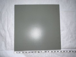 LEGO Gray Base Plate 48 x 48 Stud 15&quot; x 15&quot; Flat 48x48 4186 - £15.67 GBP