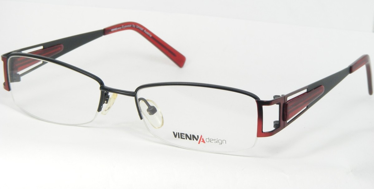 Gafas De Sol Vienna Design UN367-03 Negro Mate Marco De Metal 52-17-135mm - $58.42