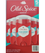 Old spice high endurance deodorant pure sport 5/2.4 Oz 24-hour odor prot... - $461.39 MXN