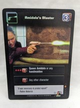 Star Wars Young Jedi CCG Amidalas Blaster Foil Trading Card F9 Battle Of... - £7.77 GBP