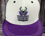 Melonwear Milwaukee Bucks Purple White Gray Green Snapback Trucker Hat - $14.50