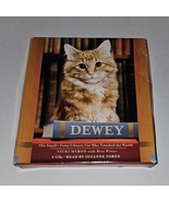 Dewey Small Town Library Cat Touched World Audiobook 4 CDs Abridged Vick... - £6.65 GBP