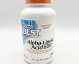 Doctor&#39;s Best Alpha-Lipoic Acid 600, 600 mg, 180 Veggie Caps Exp 11/24 - $24.00