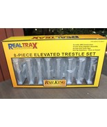 MTH RAILKING REALTRAX ELEVATED SUBWAY TRESTLE SET (8 PIECE) #40-1047 NEW - £46.51 GBP