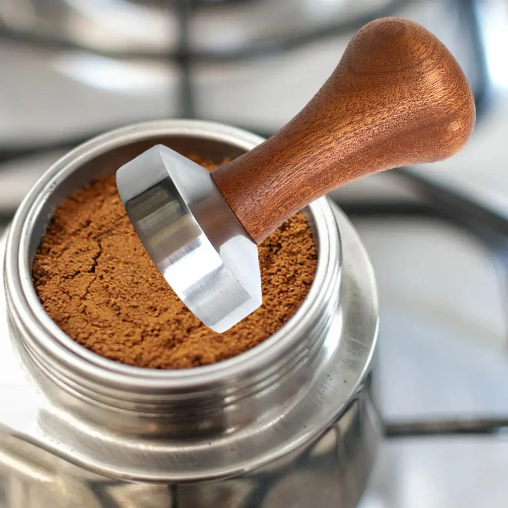 Coffee Tamper Powder Hammer Pressing en Handle Coffee Distributor for Coffee and - £91.26 GBP