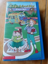 The Magic School Bus Plays Ball VHS VCR Video Tape Movie Used Cartoon - £10.03 GBP