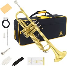Yasisid Bb Standard Trumpet Set, Brass Adults Play Western Wind Instrume... - £101.86 GBP