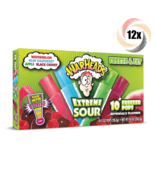 12x Packs Warheads Extreme Sour Assorted Freezer Pops | 10 Pops Per Pack... - £26.58 GBP