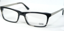 OGI Evolution 9205 1625 Gris Tigre / Argent Lunettes Monture 52-16-145mm - £63.02 GBP