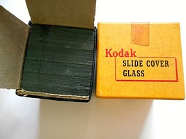 Kodak Slide Cover Glass 50 - 2&quot;x 2&quot; sheets - $6.92
