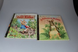 A Little golden book peter rabbit and velveteen rabbit book lot - £7.62 GBP