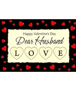 Happy Valentines Dear Husband - Valentines Greeting Card - 22074 - $51.04 MXN