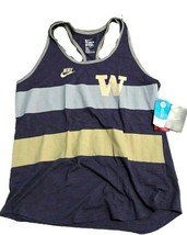 NWT New Washington Huskies Nike Team Stripe Women&#39;s Large Tank Top Shirt $32 - £15.78 GBP