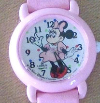Disney New LORUS Minnie Mouse Watch! Retired! Out of Production! By Lorus! - $42.00