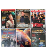 7 Star Trek Communicator Magazines Official Fan Club 103 104 106 135 130... - £15.20 GBP