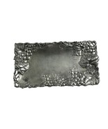 Vintage 1996 Arthur Court Grape Leaves Tray 12&quot; X 6.25&quot; Aluminum Rectang... - £19.46 GBP