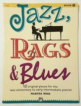 Jazz, Rags and Blues, Book 1 : 10 Original Pieces for the Late Elementary to... - £4.67 GBP