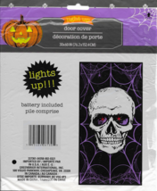 Halloween Light Up Party Decoration Haunted Door Cover 30" x 60" Inches image 8