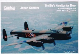 Photo Big V Hamilton Air Show 1993 Japan Camera Konica - £1.65 GBP