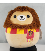 Harry Potter Gryffindor Lion Squishmallows 8&quot; Stuffed Plush Toy 2024 NWT - $36.09 CAD