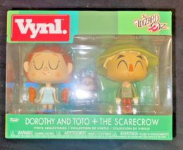 THE WIZARD OF OZ Figures DOROTHY  TOTO &amp; SCARECROW  FUNKO - $25.69