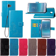 For Samsung S20+ J2Pro J8 S10 S9 S8 S7+ Leather Flip Magnetic Case Cover - £42.24 GBP