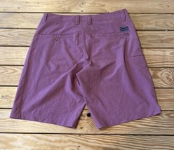 Volcom Men’s Shorts Size 30 Purple T1 - £14.11 GBP